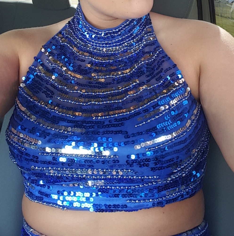 Blue Prom Dress